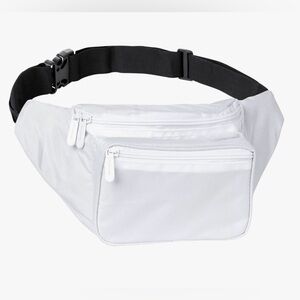 White Fanny Pack, used once, like new